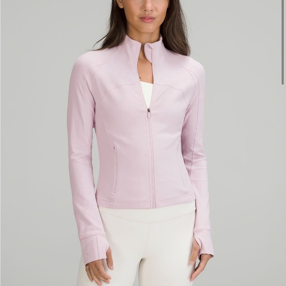 Define Crop Jacket - pink peony